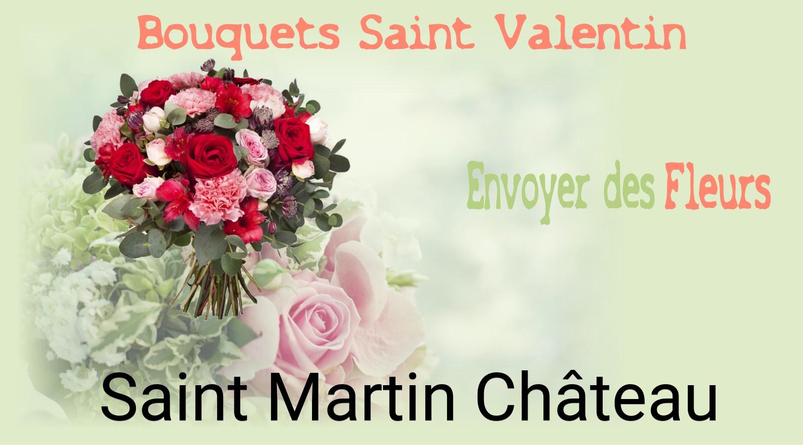 Roses de Saint-Valentin livrées à Saint-Martin-Château